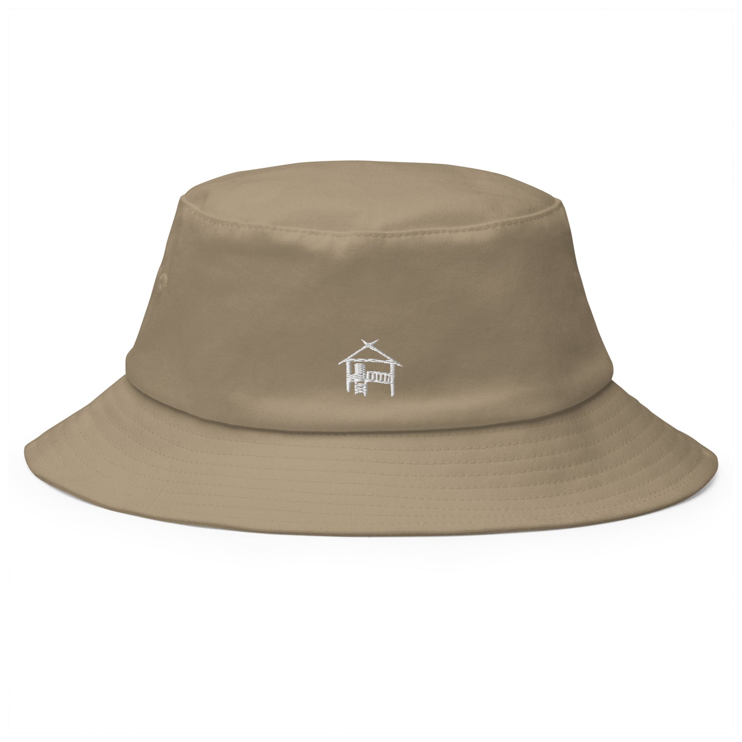 HutClub Bucket Hat - White Logo